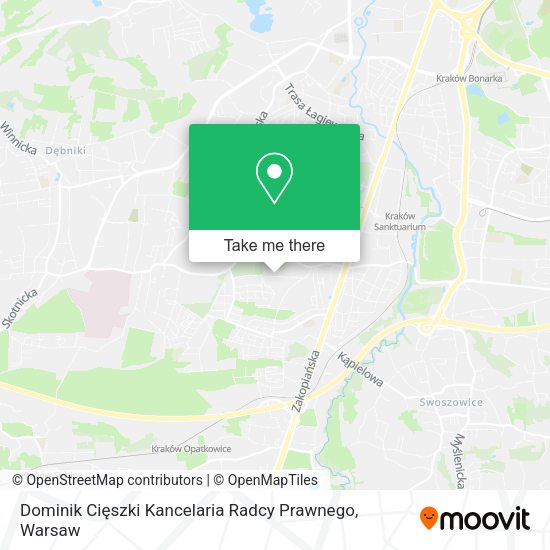 Dominik Cięszki Kancelaria Radcy Prawnego map