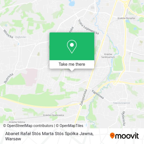 Abanet Rafał Stós Marta Stós Spółka Jawna map