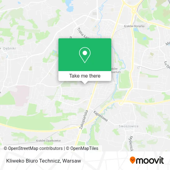 Карта Kliweko Biuro Technicz