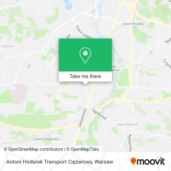 Карта Antoni Hodurek Transport Ciężarowy