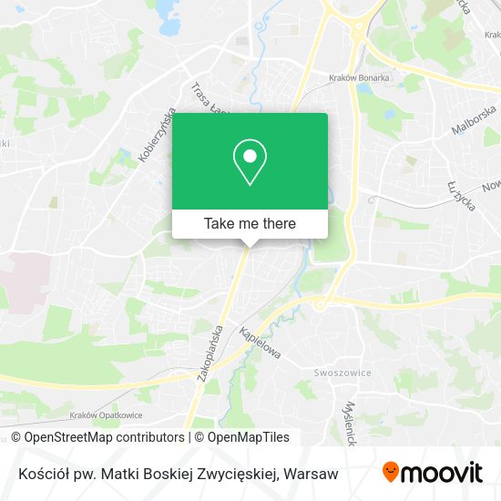 Kościół pw. Matki Boskiej Zwycięskiej map