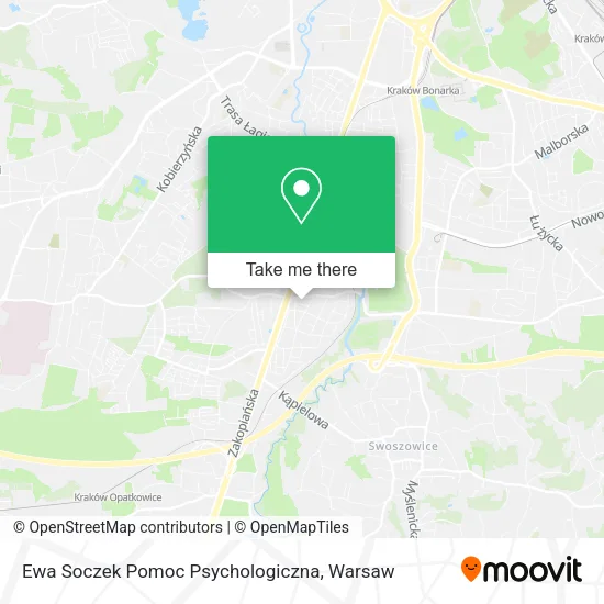 Карта Ewa Soczek Pomoc Psychologiczna