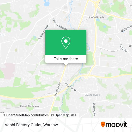 Vabbi Factory Outlet map