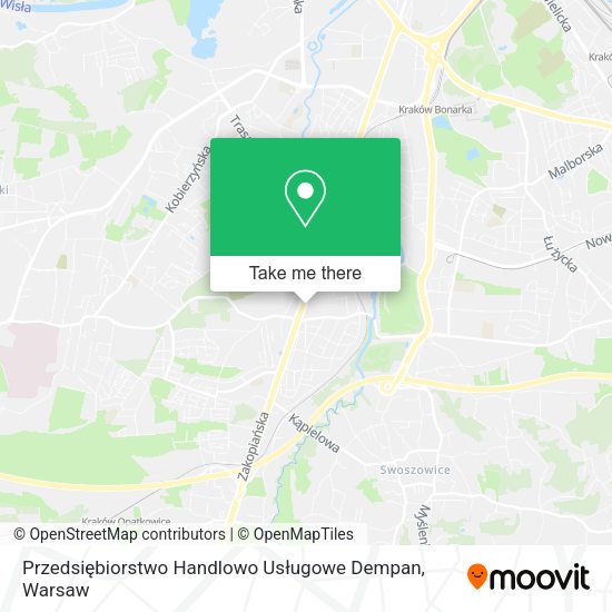 Przedsiębiorstwo Handlowo Usługowe Dempan map