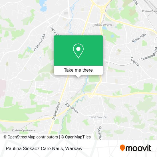 Paulina Siekacz Care Nails map