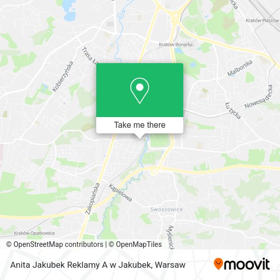 Anita Jakubek Reklamy A w Jakubek map