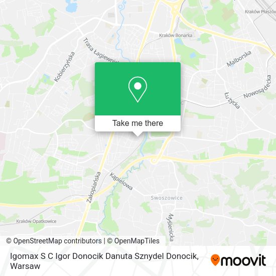 Igomax S C Igor Donocik Danuta Sznydel Donocik map