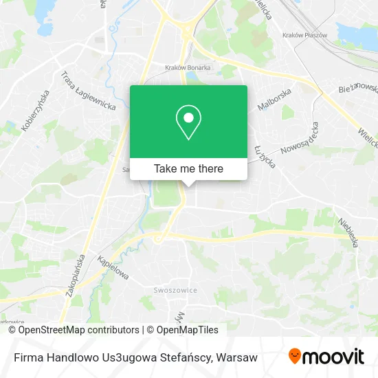 Карта Firma Handlowo Us3ugowa Stefańscy