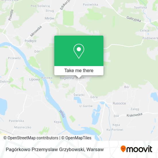 Pagórkowo Przemyslaw Grzybowski map