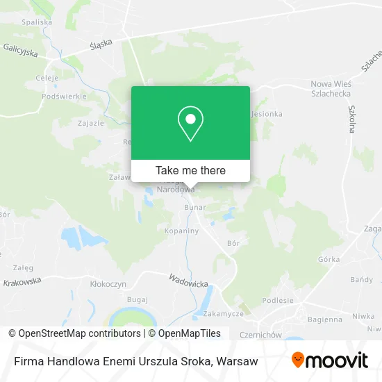 Карта Firma Handlowa Enemi Urszula Sroka