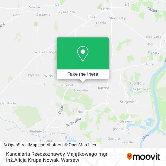 Kancelaria Rzeczoznawcy Majątkowego mgr Inż.Alicja Krupa-Nowak map