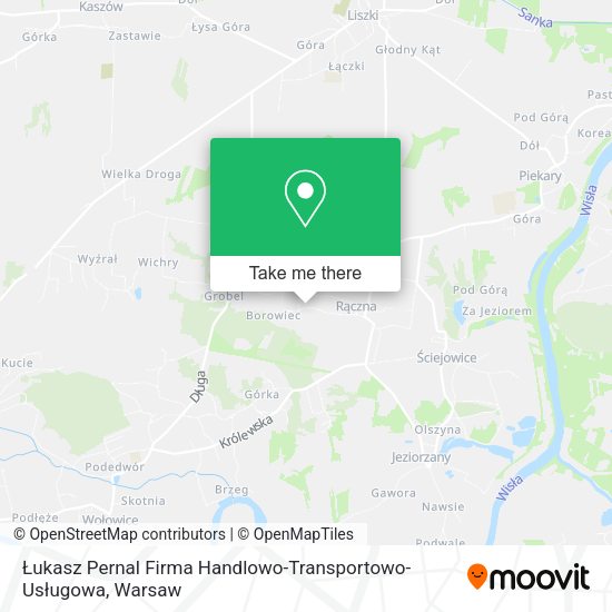 Łukasz Pernal Firma Handlowo-Transportowo-Usługowa map