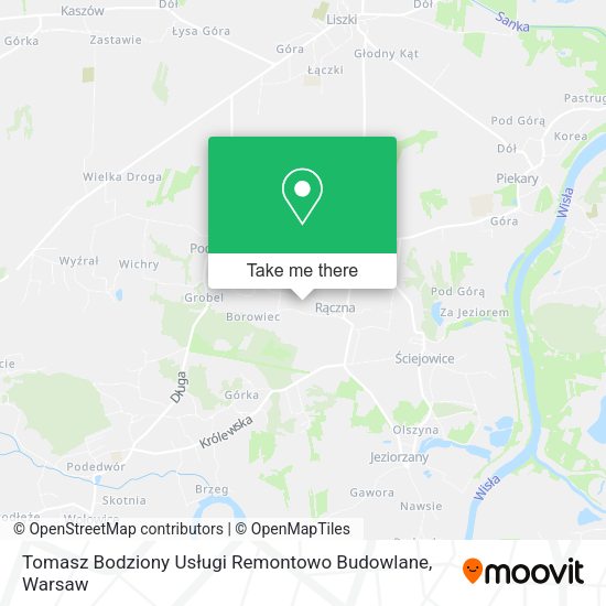 Tomasz Bodziony Usługi Remontowo Budowlane map