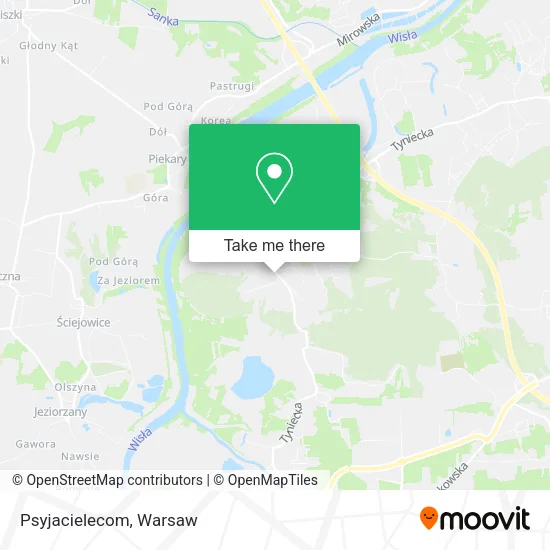 Карта Psyjacielecom