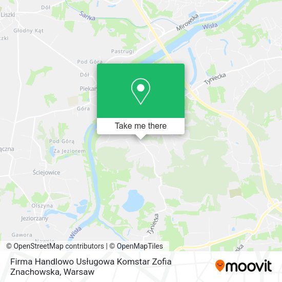 Firma Handlowo Usługowa Komstar Zofia Znachowska map