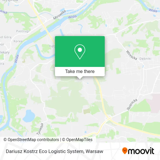 Карта Dariusz Kostrz Eco Logistic System