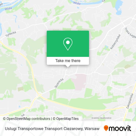 Uslugi Transportowe Transport Ciezarowy map