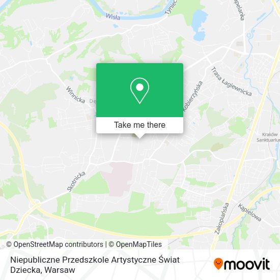 Niepubliczne Przedszkole Artystyczne Świat Dziecka map