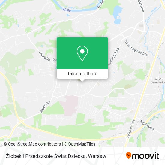 Żłobek i Przedszkole Świat Dziecka map