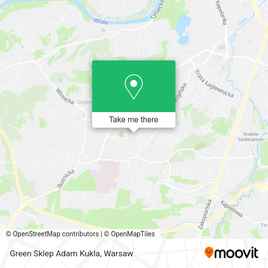 Карта Green Sklep Adam Kukla