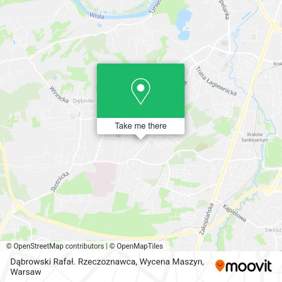 Dąbrowski Rafał. Rzeczoznawca, Wycena Maszyn map