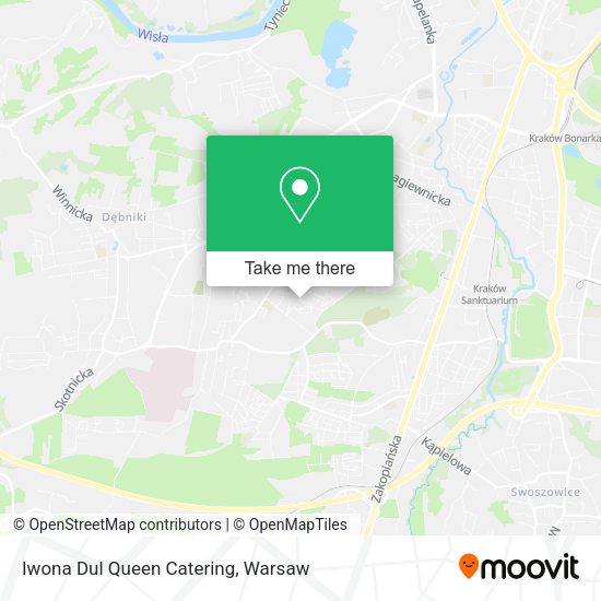 Iwona Dul Queen Catering map