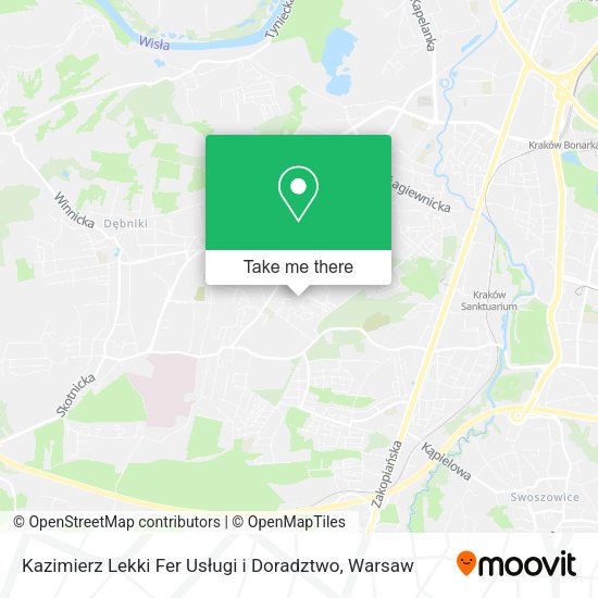 Kazimierz Lekki Fer Usługi i Doradztwo map