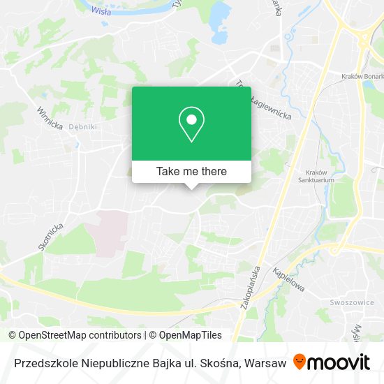 Przedszkole Niepubliczne Bajka ul. Skośna map