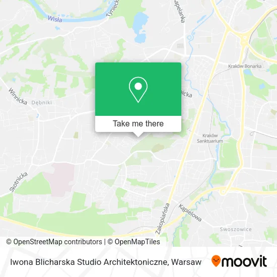 Карта Iwona Blicharska Studio Architektoniczne