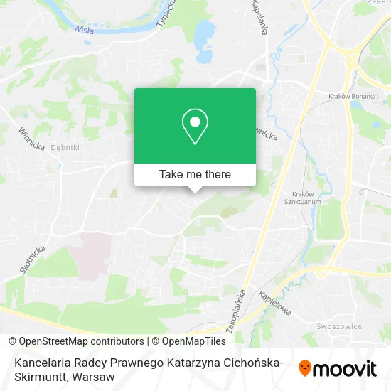 Kancelaria Radcy Prawnego Katarzyna Cichońska-Skirmuntt map
