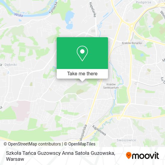 Szkoła Tańca Guzowscy Anna Satoła Guzowska map