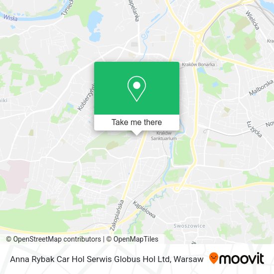 Anna Rybak Car Hol Serwis Globus Hol Ltd map