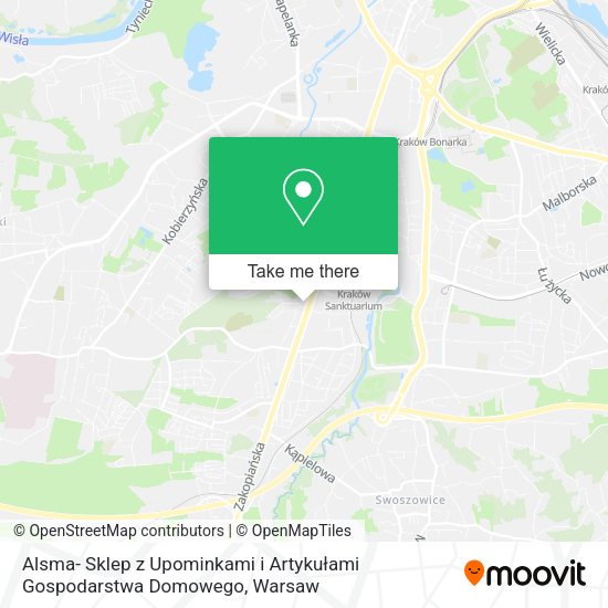 Alsma- Sklep z Upominkami i Artykułami Gospodarstwa Domowego map