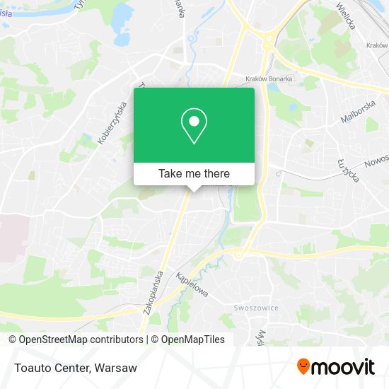 Toauto Center map