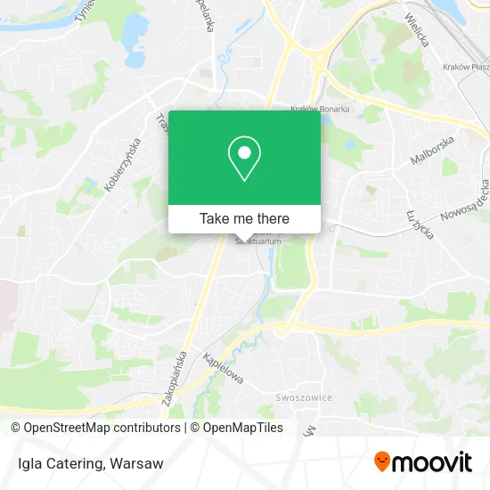 Карта Igla Catering