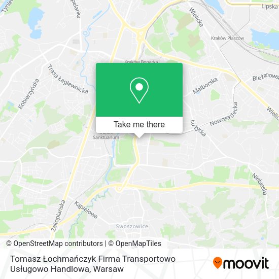 Tomasz Łochmańczyk Firma Transportowo Usługowo Handlowa map