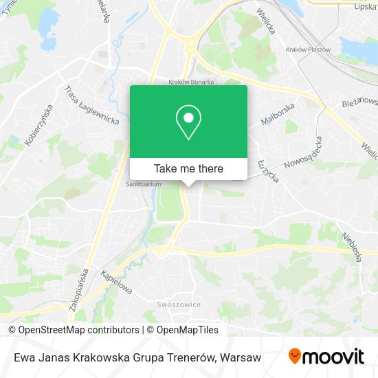 Ewa Janas Krakowska Grupa Trenerów map