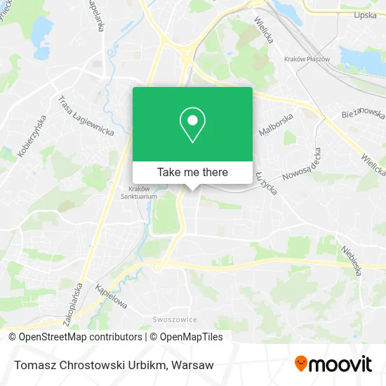 Tomasz Chrostowski Urbikm map