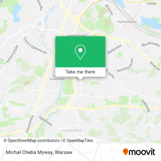 Карта Michał Cheba Myway