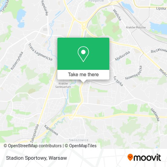 Stadion Sportowy map