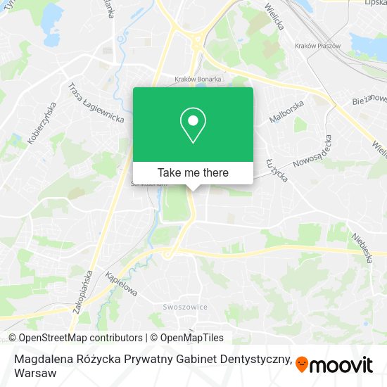 Magdalena Różycka Prywatny Gabinet Dentystyczny map