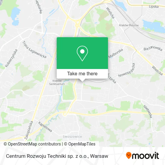 Карта Centrum Rozwoju Techniki sp. z o.o.