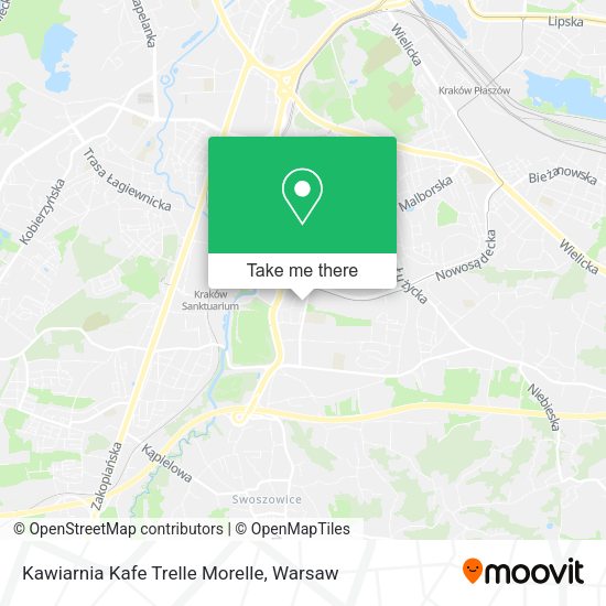 Kawiarnia Kafe Trelle Morelle map