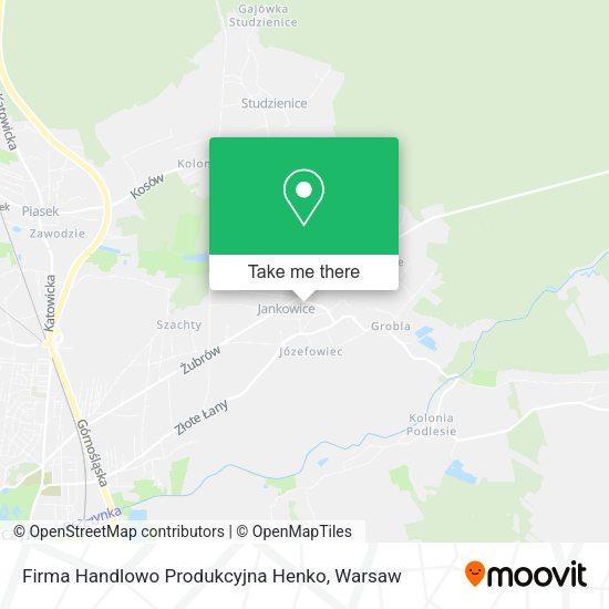 Firma Handlowo Produkcyjna Henko map