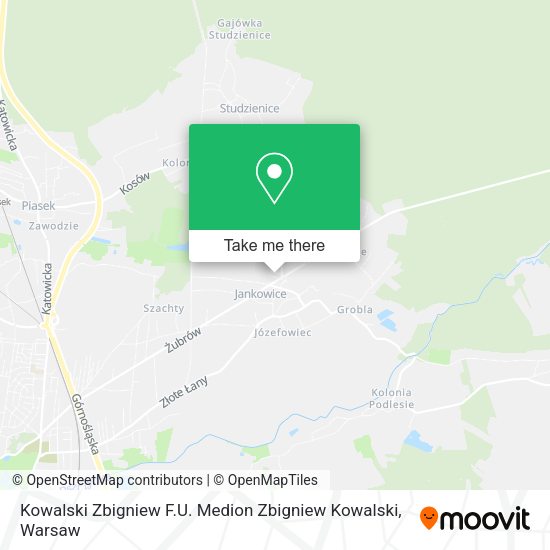 Kowalski Zbigniew F.U. Medion Zbigniew Kowalski map