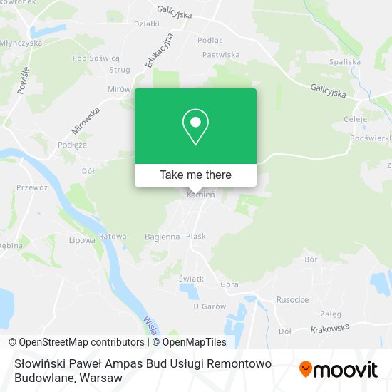 Карта Słowiński Paweł Ampas Bud Usługi Remontowo Budowlane