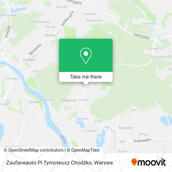 Zaufaneauto.Pl Tymoteusz Chodźko map