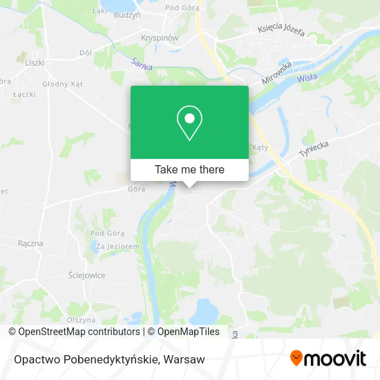 Карта Opactwo Pobenedyktyńskie