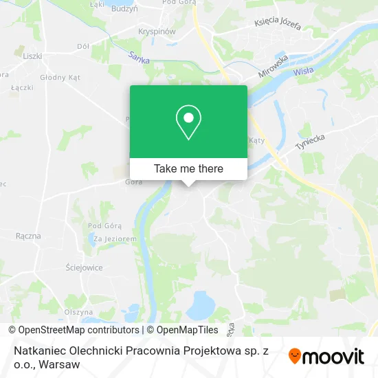 Карта Natkaniec Olechnicki Pracownia Projektowa sp. z o.o.