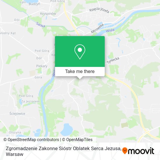 Zgromadzenie Zakonne Sióstr Oblatek Serca Jezusa map